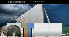 Desktop Screenshot of codenamee.com